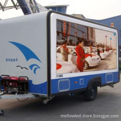 P10 Full Color LED Car Window Display